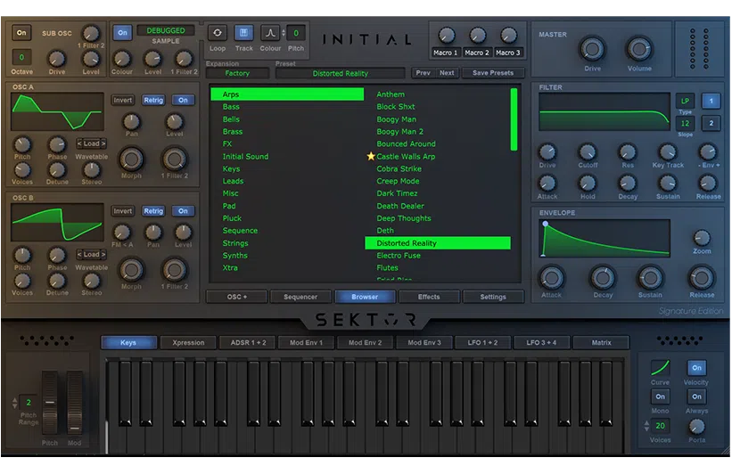Initial Audio Sektor