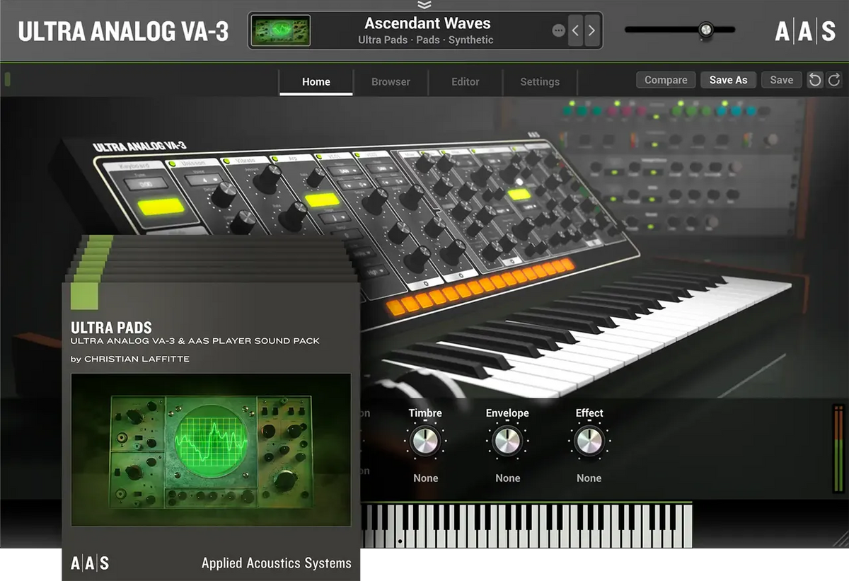 Applied Acoustics Ultra Analog VA-3 + Packs