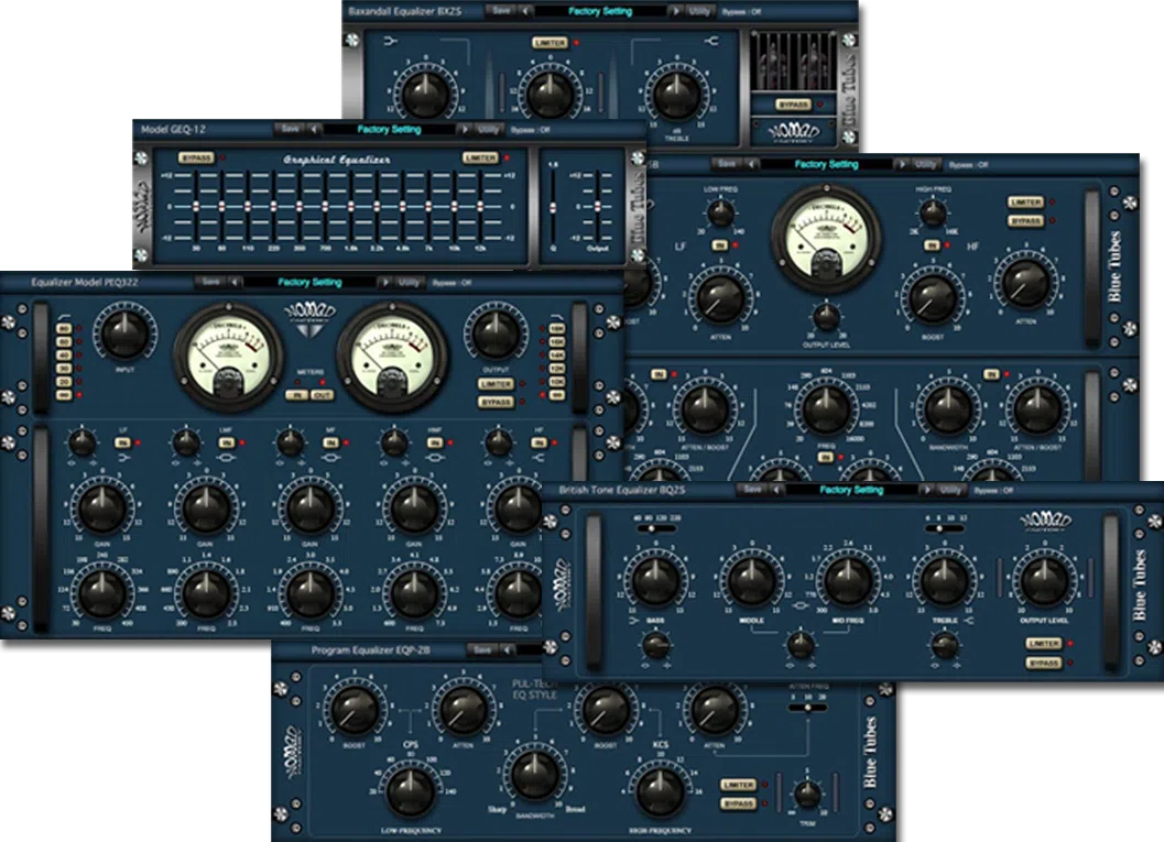 Nomad Factory Blue Tubes Equalizers Pack