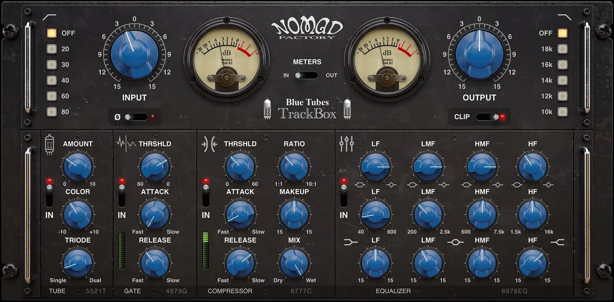 Nomad Factory Blue Tubes Analog Trackbox