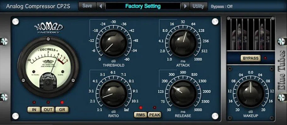 Nomad Factory Blue Tubes Compressor CP-2S