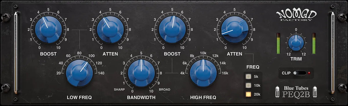 Nomad Factory Blue Tubes Equalizer PEQ2B