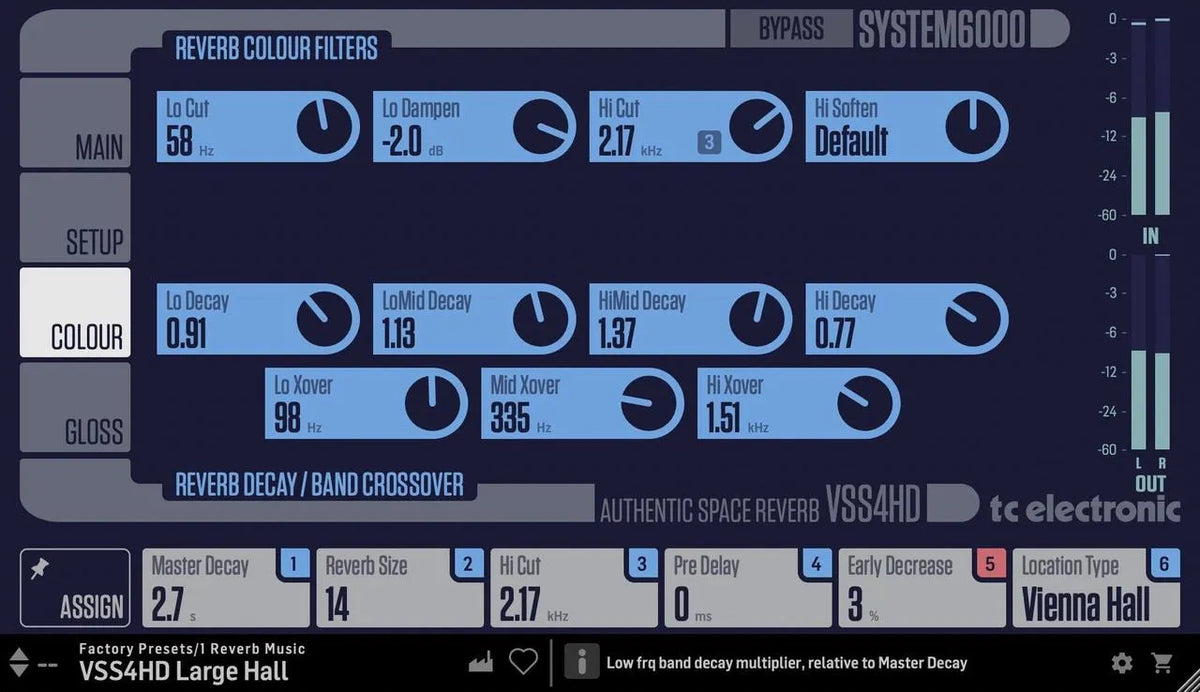 TC Electronic VSS4 HD - Authentic Space Reverb