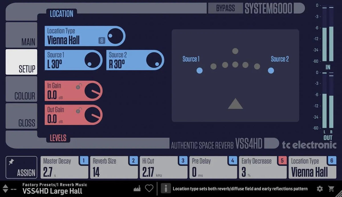 TC Electronic VSS4 HD - Authentic Space Reverb