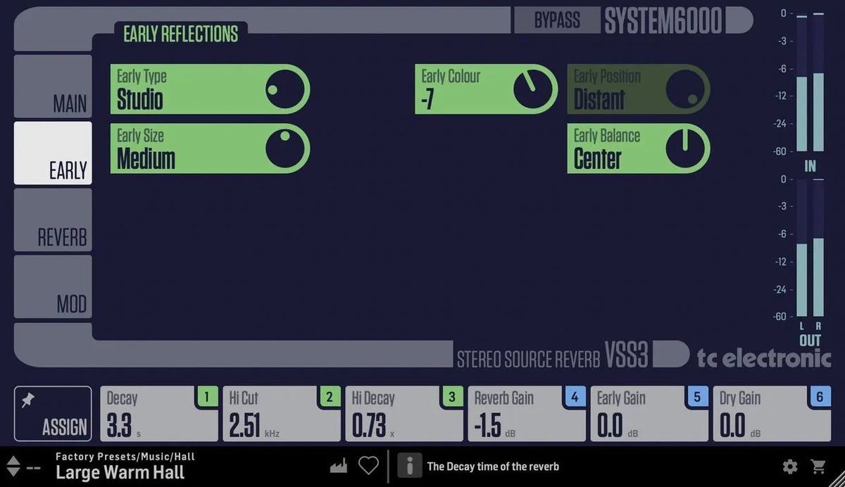 TC Electronic VSS3 - Space Simulation Reverb