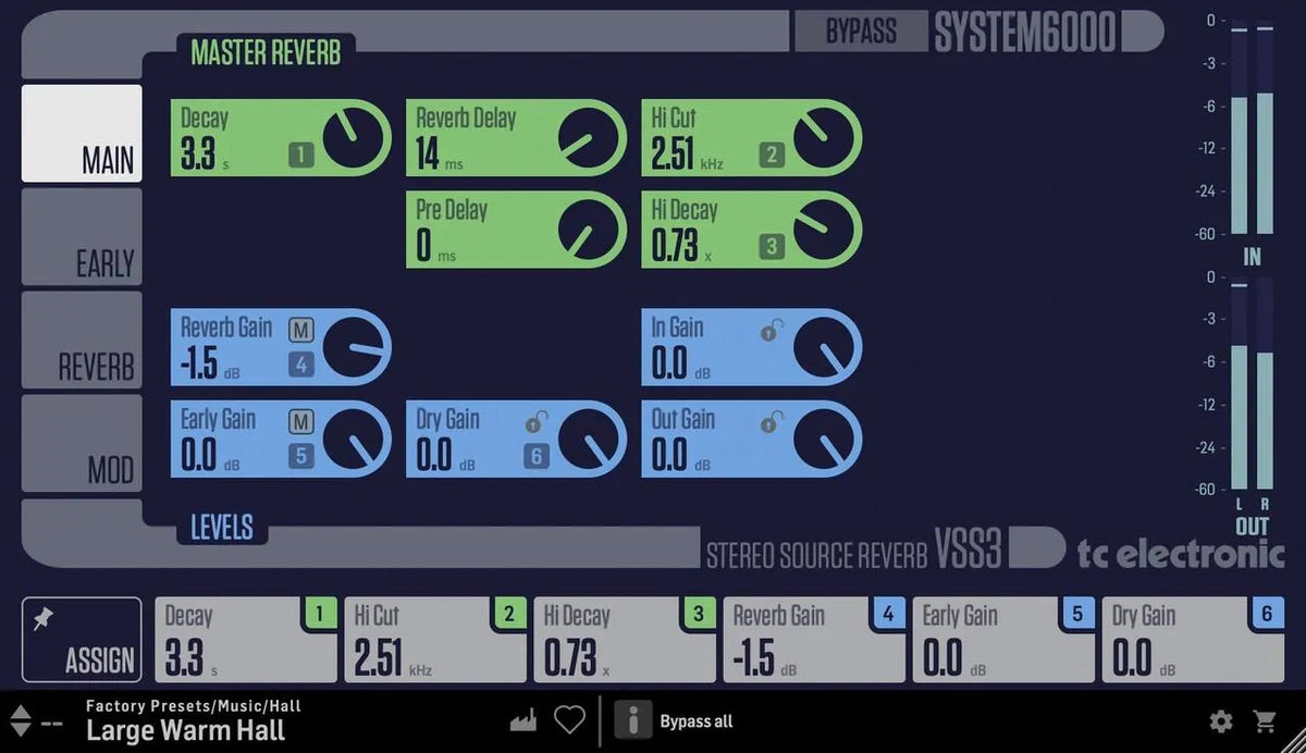 TC Electronic VSS3 - Space Simulation Reverb