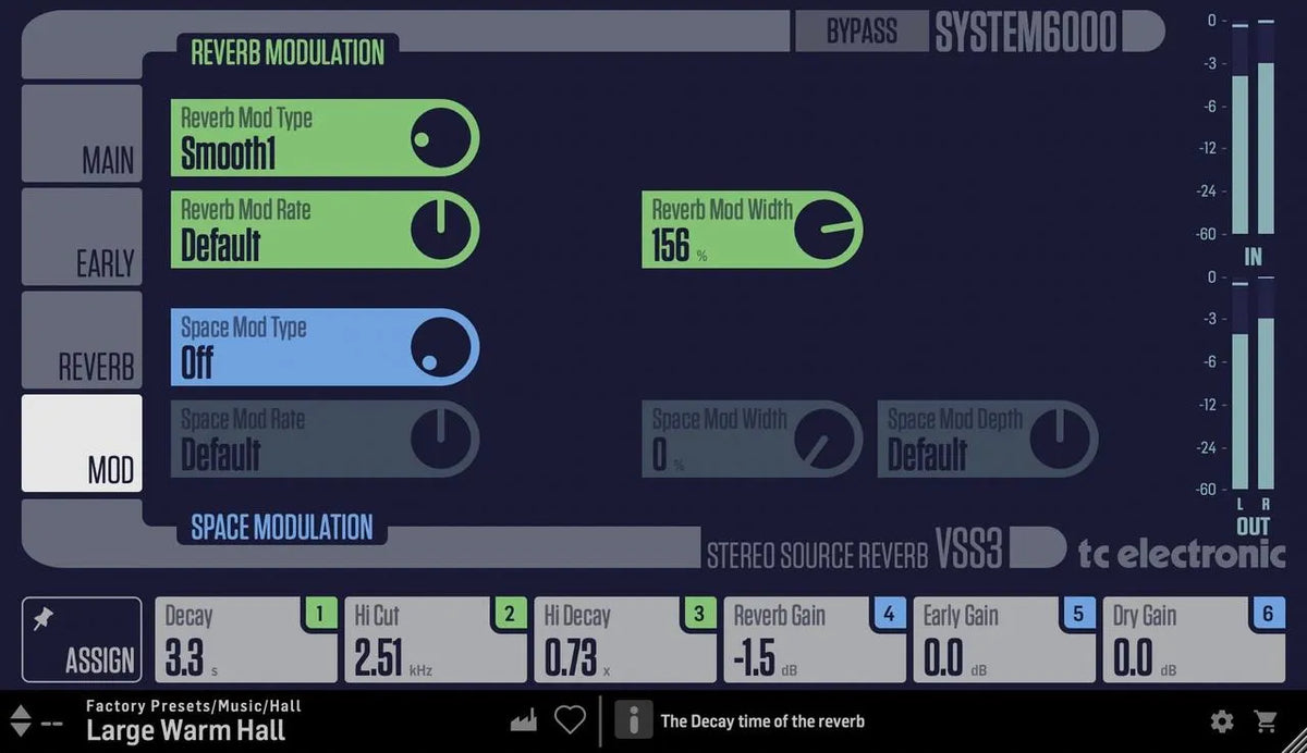TC Electronic VSS3 - Space Simulation Reverb