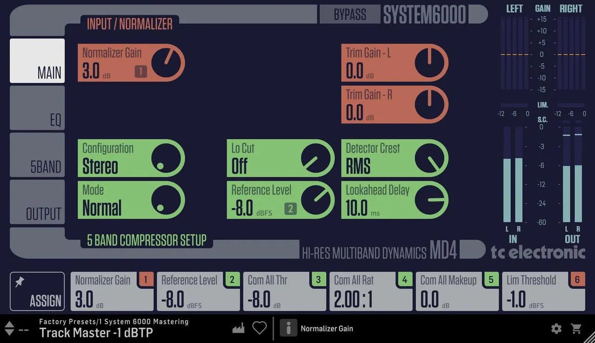 TC Electronic MD4 HD - Hi-Res Multiband Dynamics