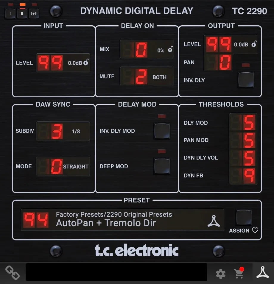 TC Electronic TC 2290 - Legendary Dynamic Delay