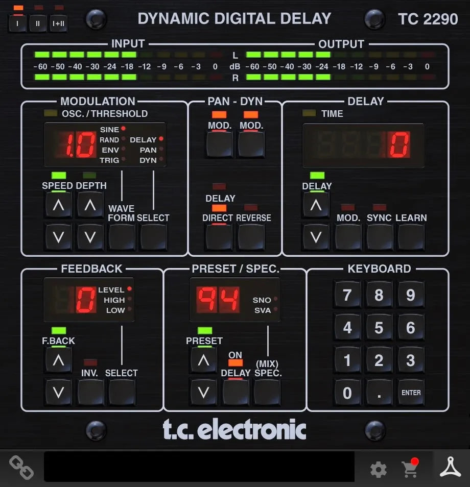 TC Electronic TC 2290 - Legendary Dynamic Delay