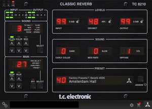 TC Electronic TC 8210 - Classic Mixing Reverb