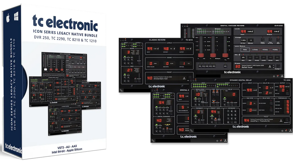TC Electronic Icon Series Legacy Native Bundle