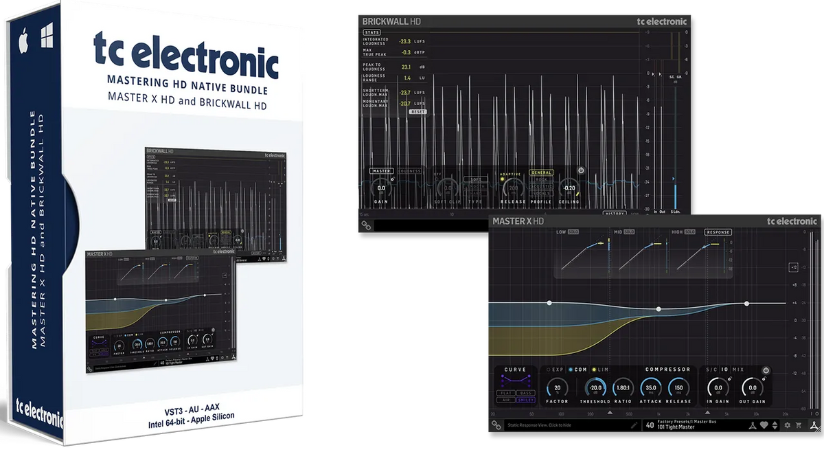 TC Electronic Mastering HD Native Bundle
