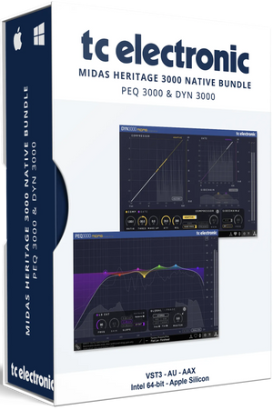 TC Electronic Midas Heritage 3000 Native Bundle