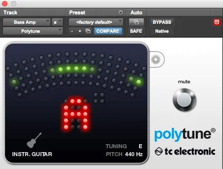 TC Electronic POLYTUNE - Polyphonic Tuner