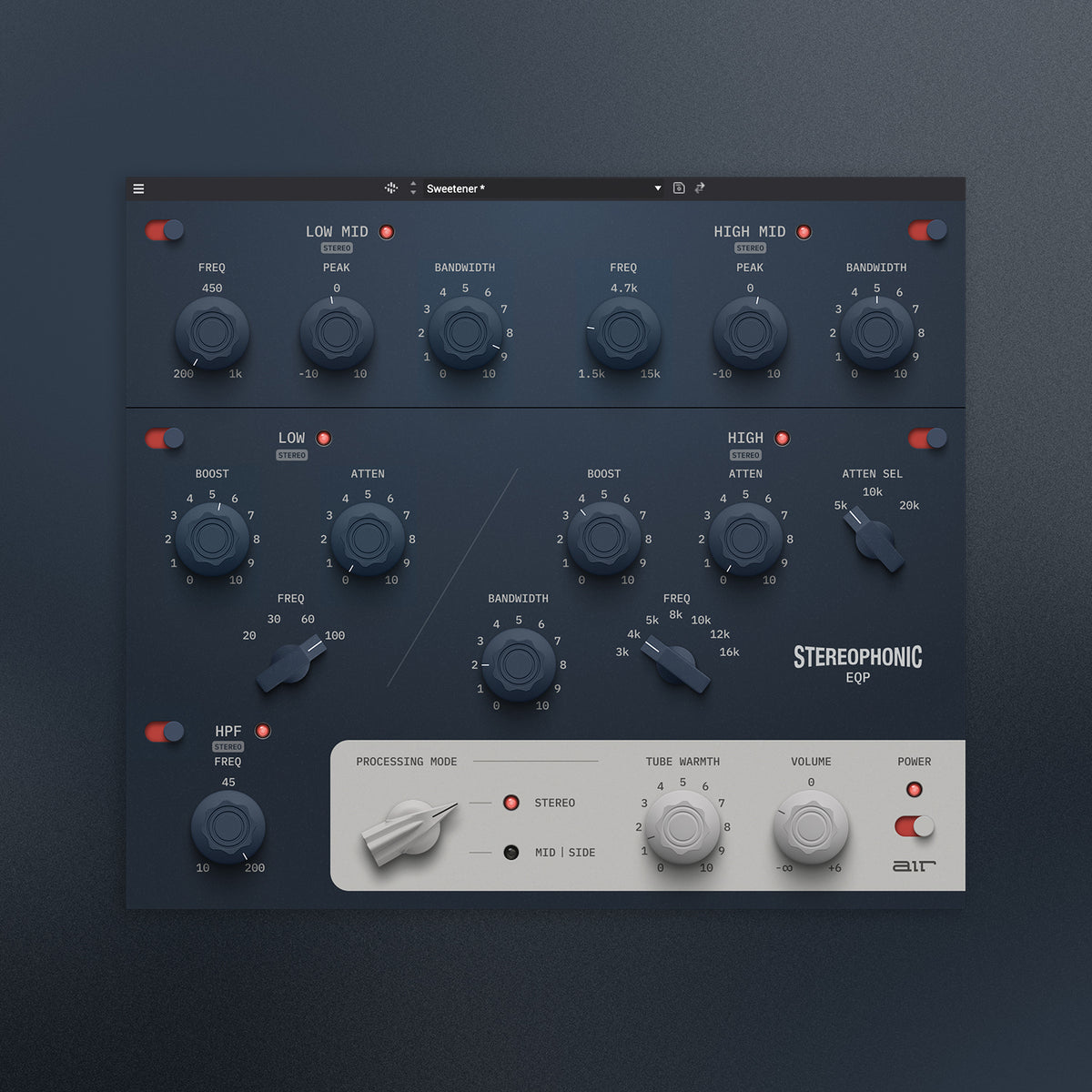 AIR Stereophonic EQP