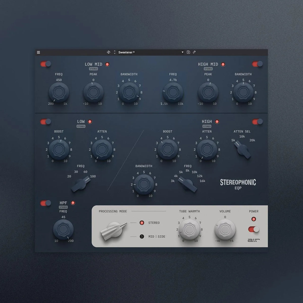 AIR Stereophonic EQP