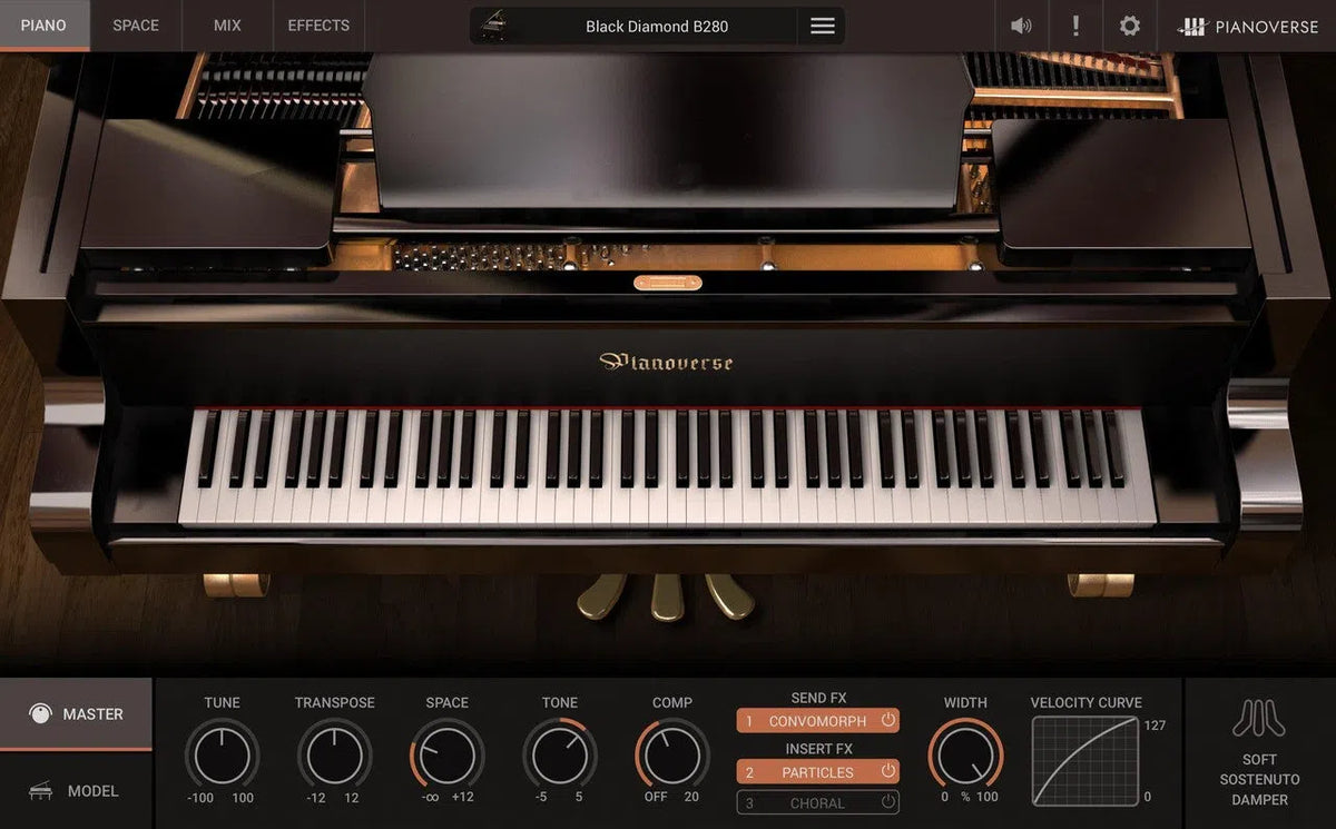 IK Multimedia Pianoverse Black Diamond B280