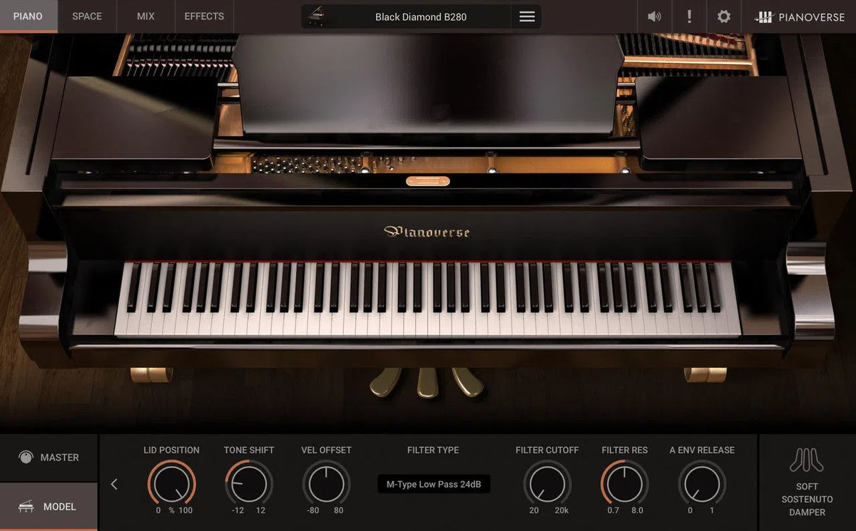 IK Multimedia Pianoverse Black Diamond B280