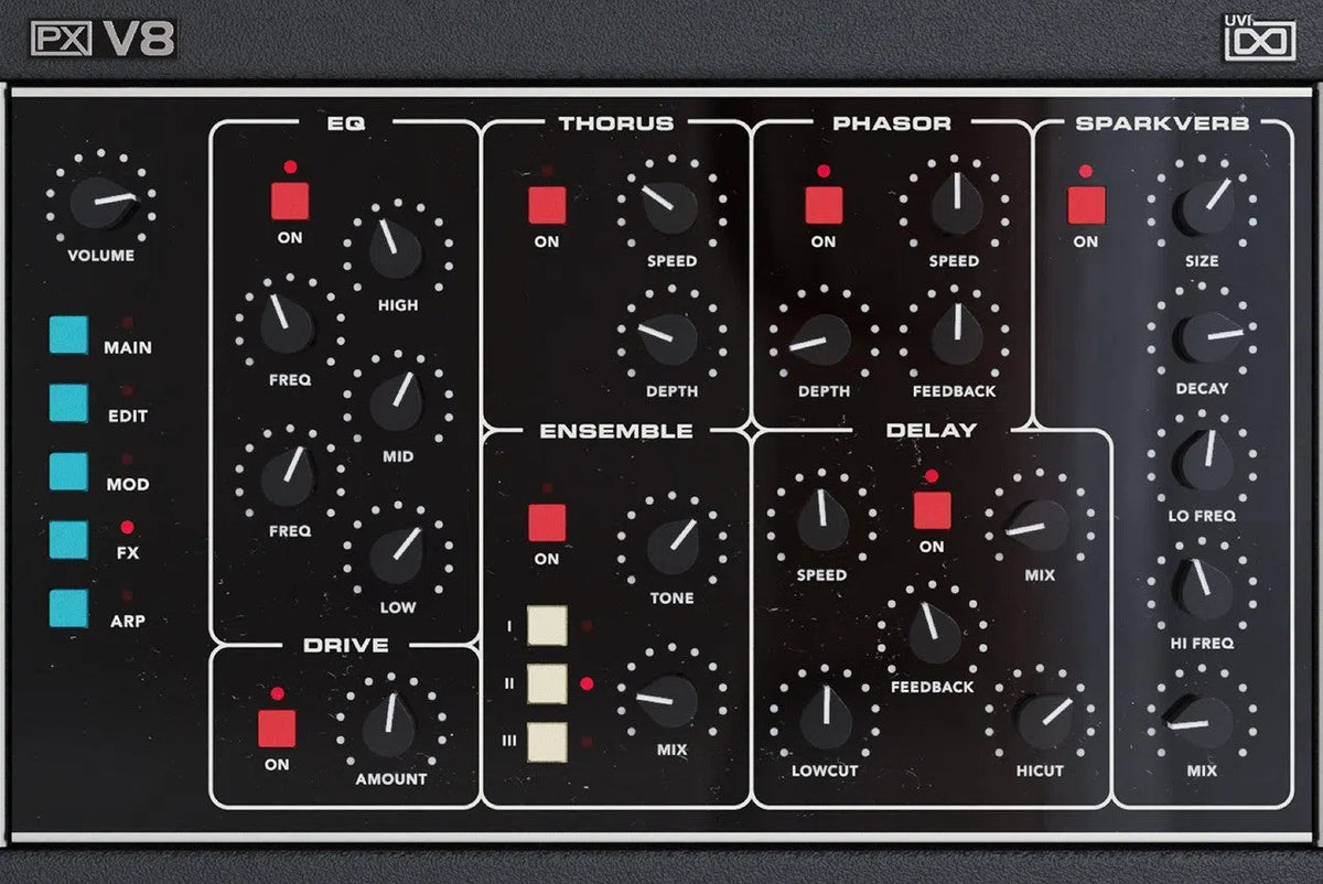UVI PX V8