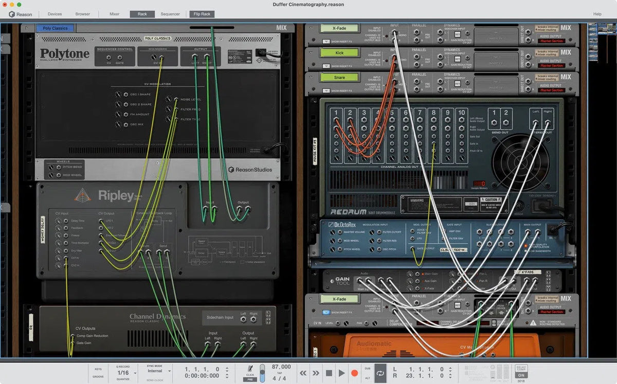 Reason Studios Reason 13 Student/Teacher Version