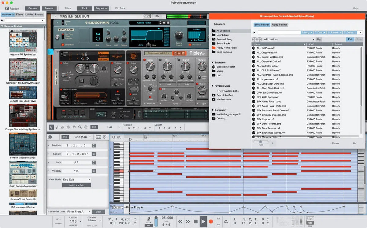 Reason Studios Reason 13 Student/Teacher Version