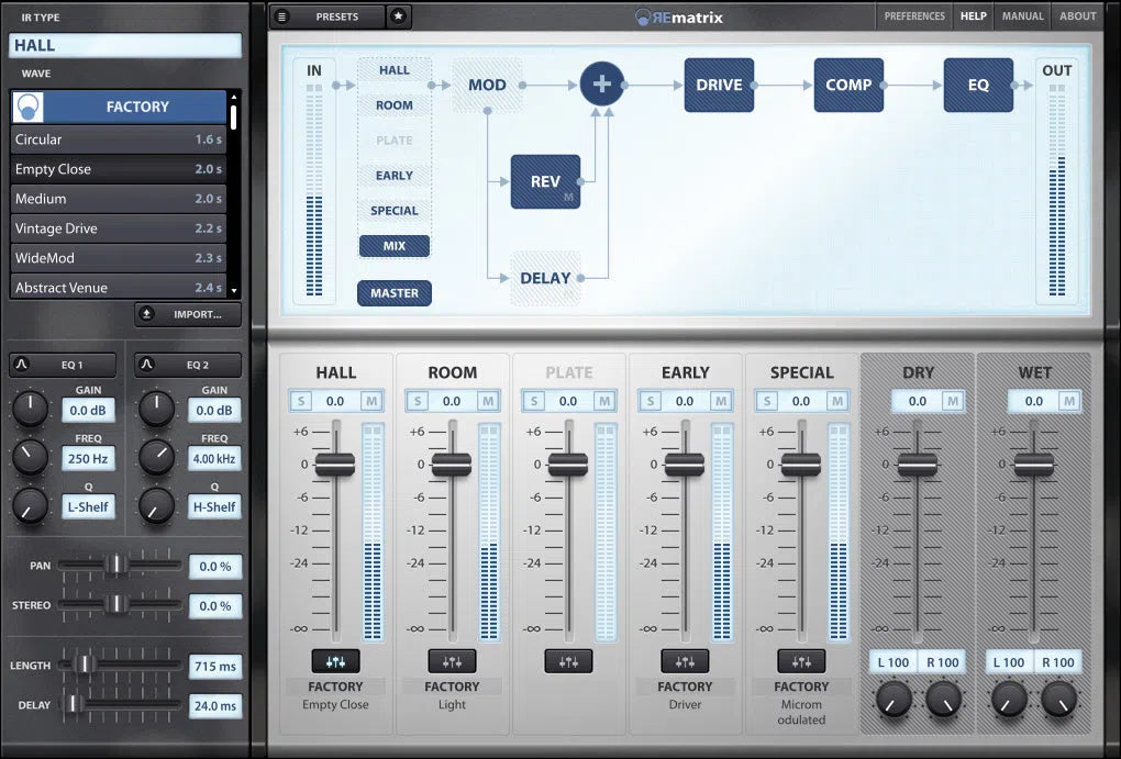 Overloud REmatrix Upgrade from Factory IR Library