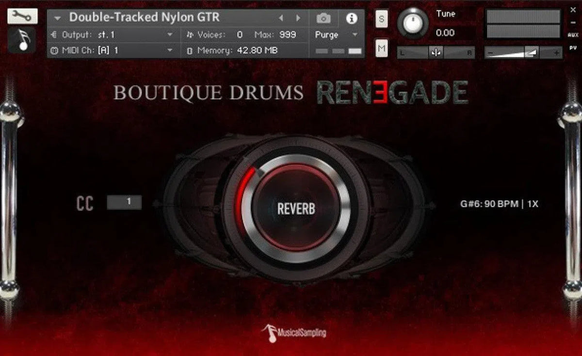 Musical Sampling Boutique Drums Renegade