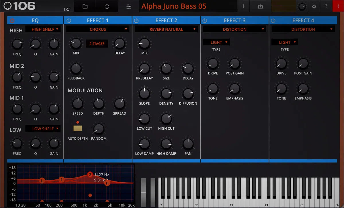 Tracktion Retromod 106