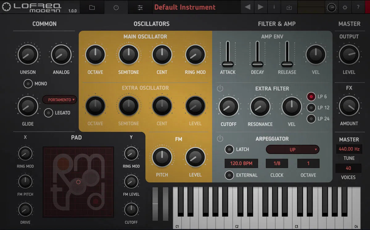 Tracktion Retromod LoFreq Modern