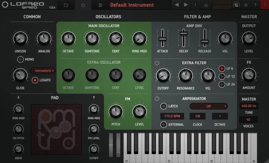 Tracktion Retromod LoFreq Wired