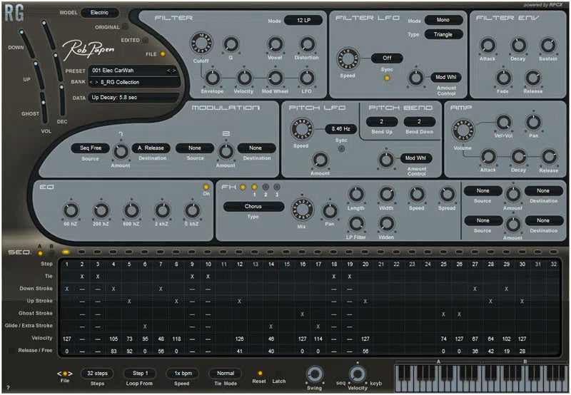 Rob Papen RG Rhythm Guitar