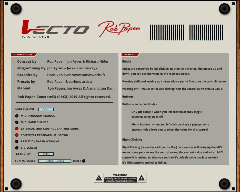 Rob Papen Vecto