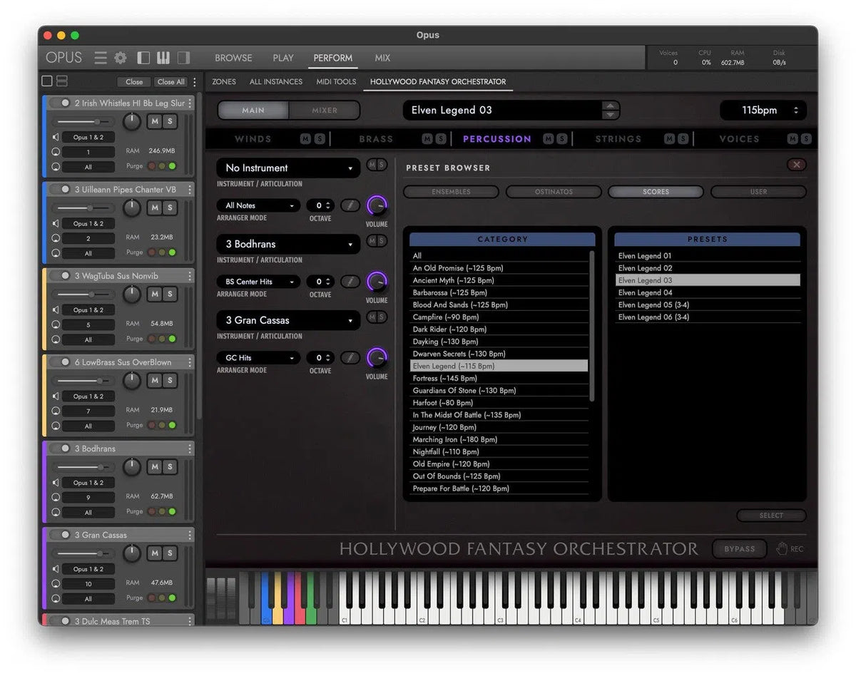 EastWest Hollywood Fantasy Orchestrator