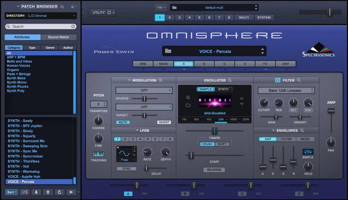 ILIO Minimal - Patches for Omnisphere 2