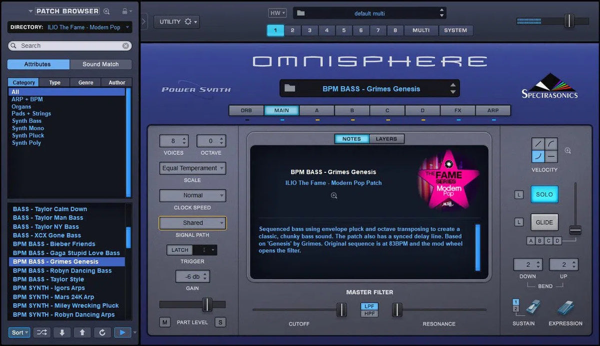 ILIO The Fame Series: Modern Pop