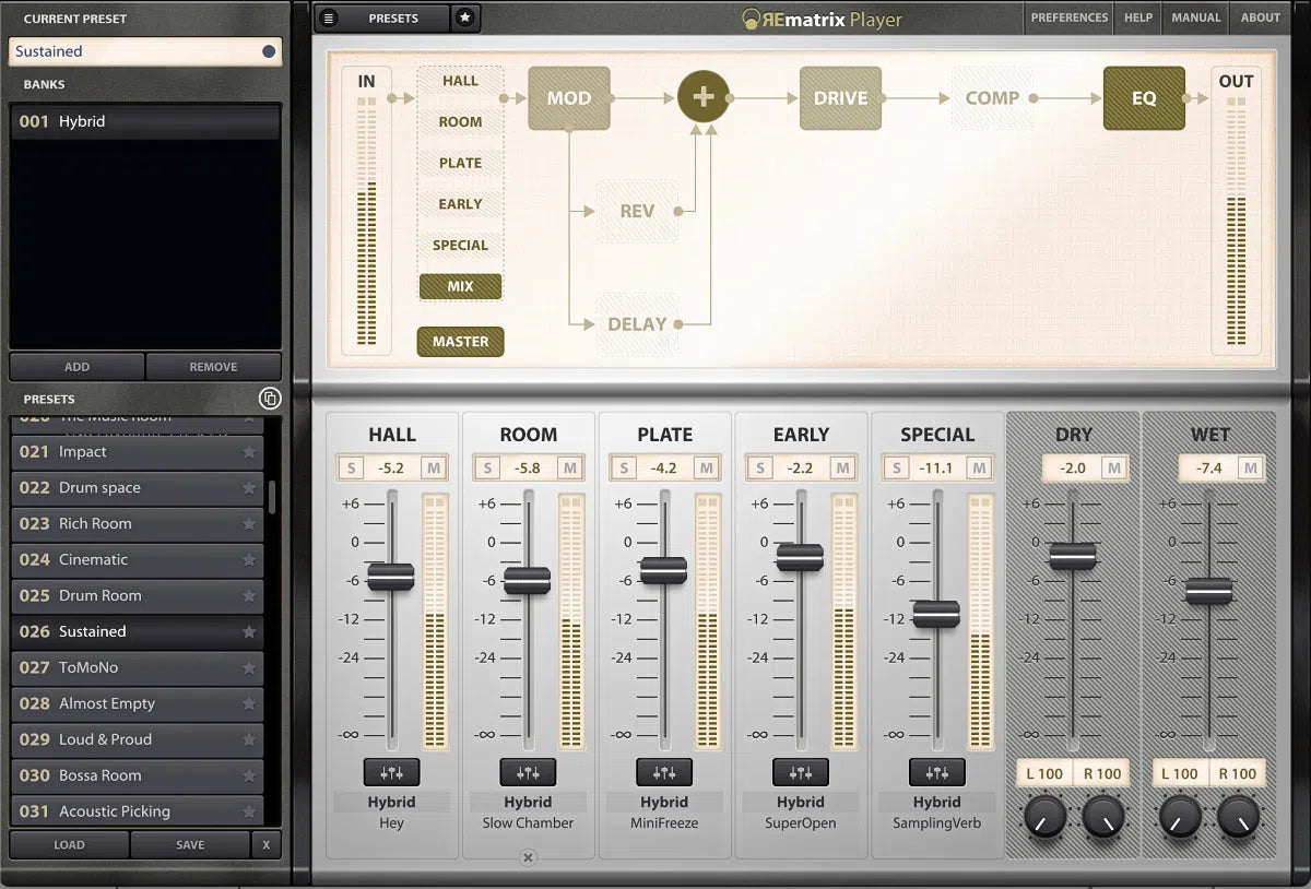 Overloud Hybrid Premium - IR Library for REmatrix