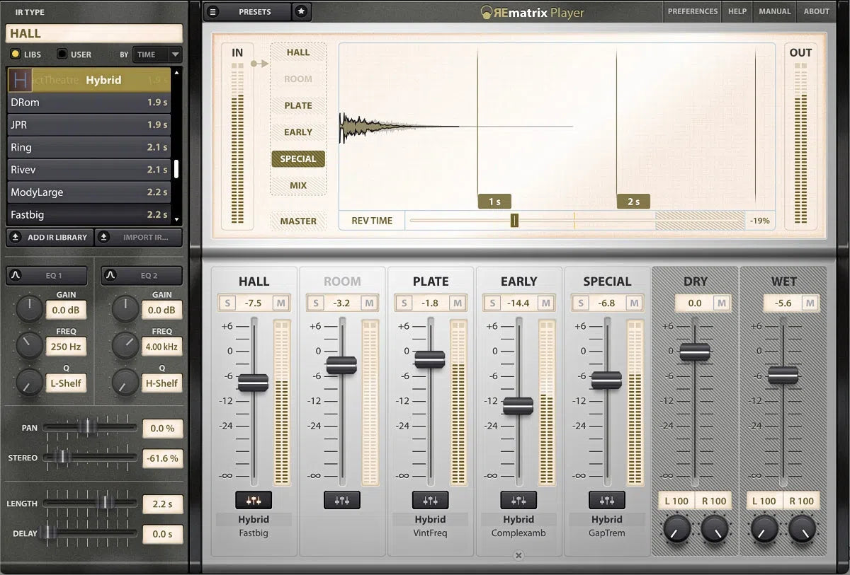 Overloud Hybrid Premium - IR Library for REmatrix