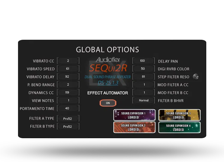 Audiofier SEQui2R EX