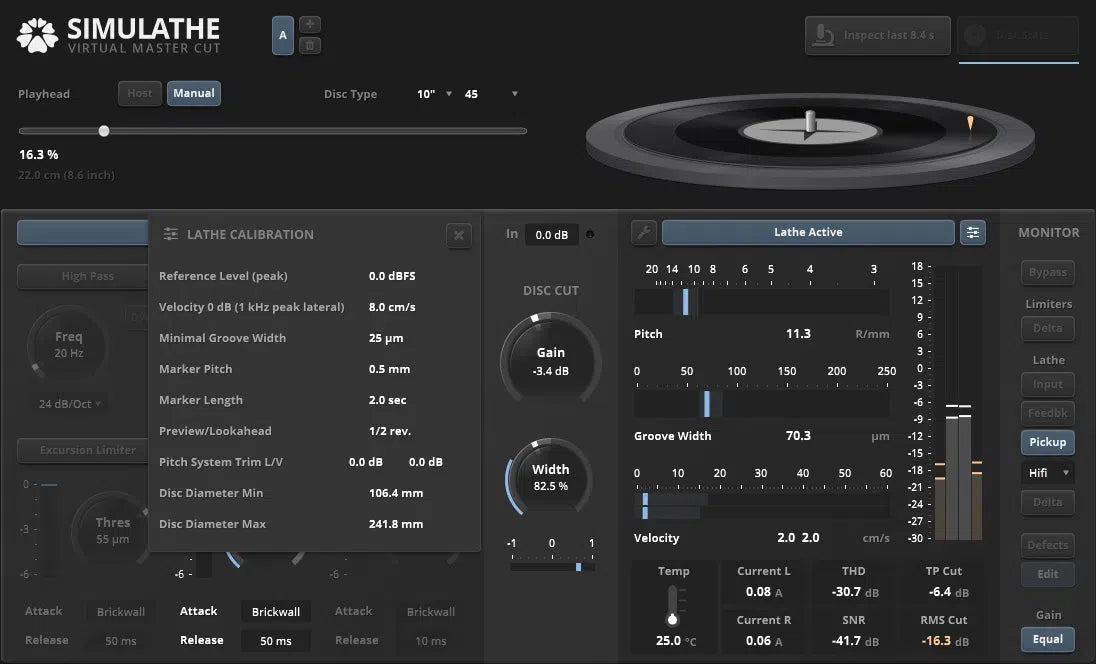 Tokyo Dawn Labs TDR SimuLathe CUT