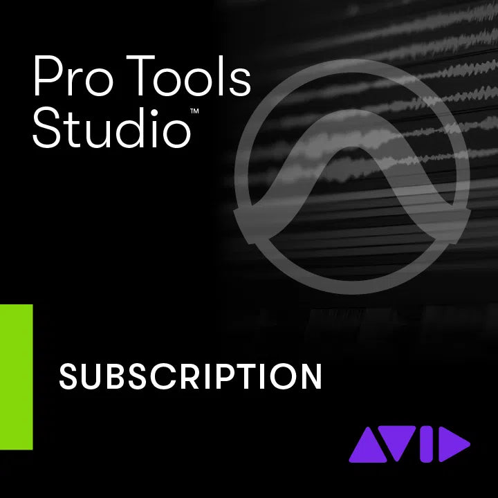 Avid Pro Tools Studio 1-Year Subscription