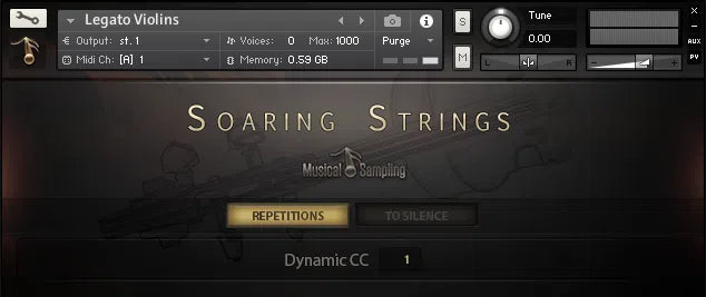 Musical Sampling Soaring Strings