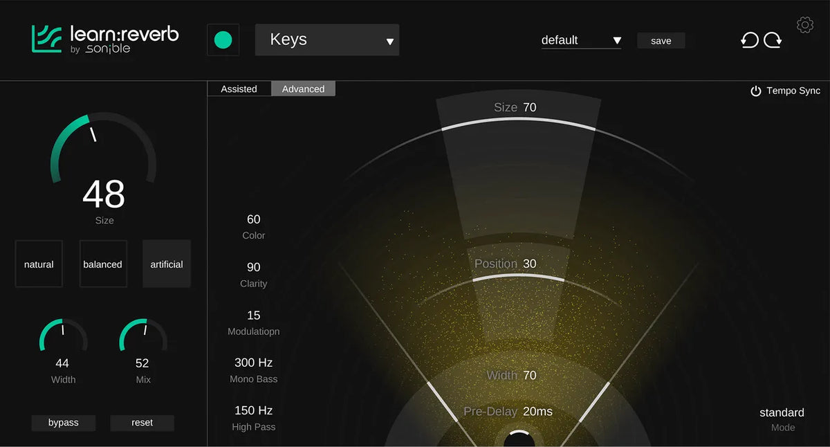 Sonible learn:reverb