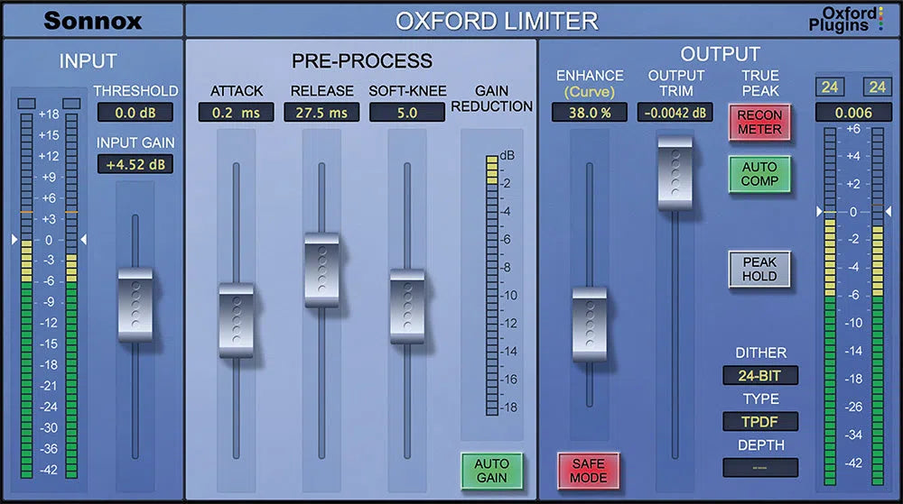 Sonnox Oxford Limiter Native