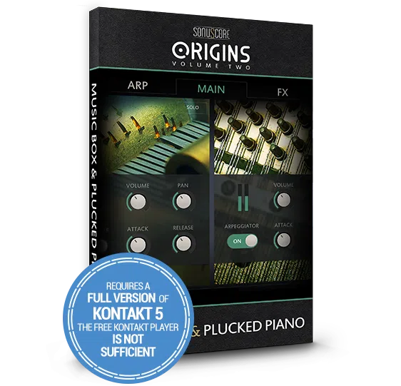 Sonuscore Origins Vol. 2: Music Box &amp; Plucked Piano