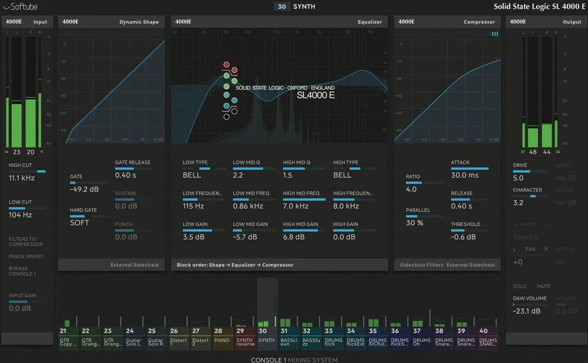 Softube SSL 4000 E-Series