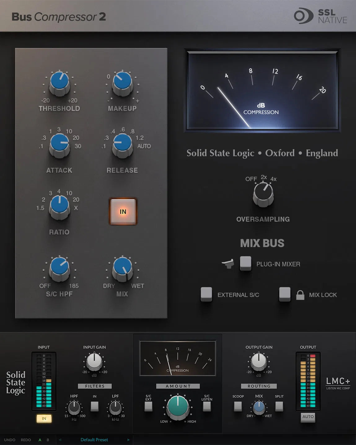 SSL Bus Compressor 2 and LMC+ Bundle