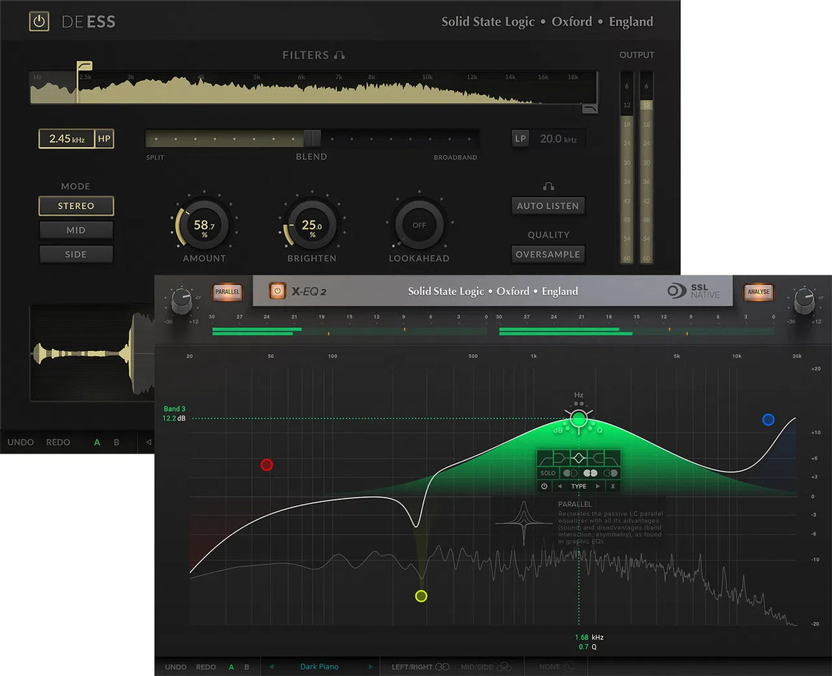SSL DeEss and X-EQ 2 Bundle