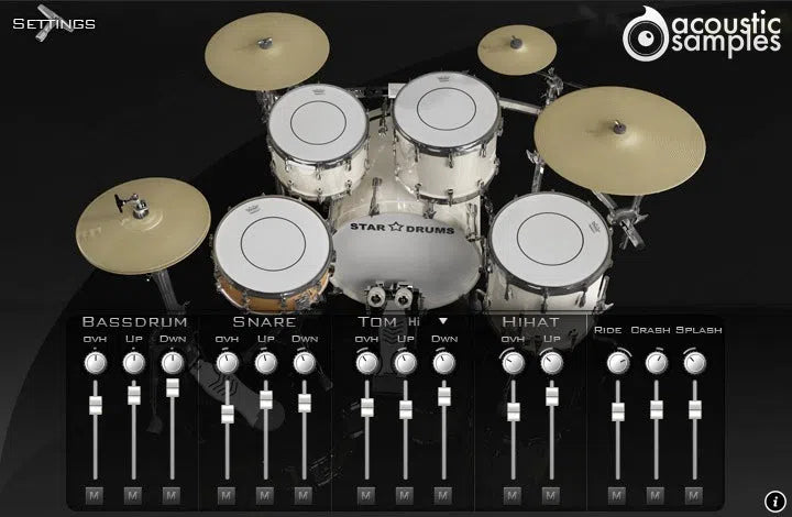 Acousticsamples StarDrums