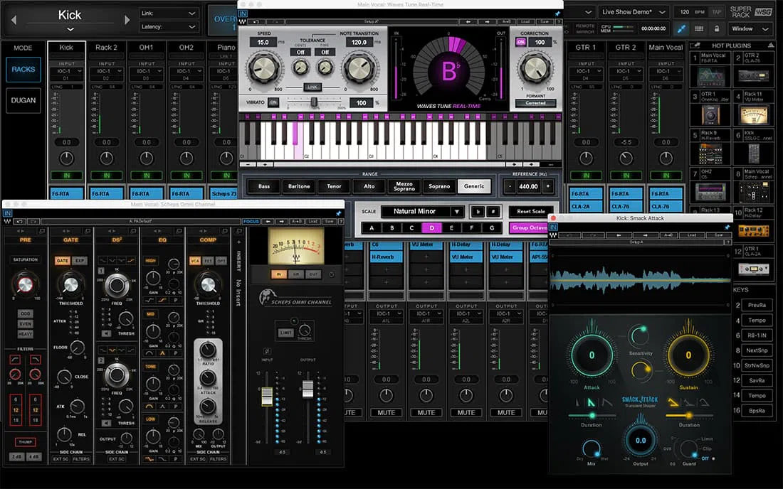 Waves SuperRack SoundGrid